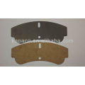 Material de metal Brake Pad Shim com papel de cola 3M